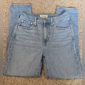 Madewell Vintage Size 25p Jeans Light Wash